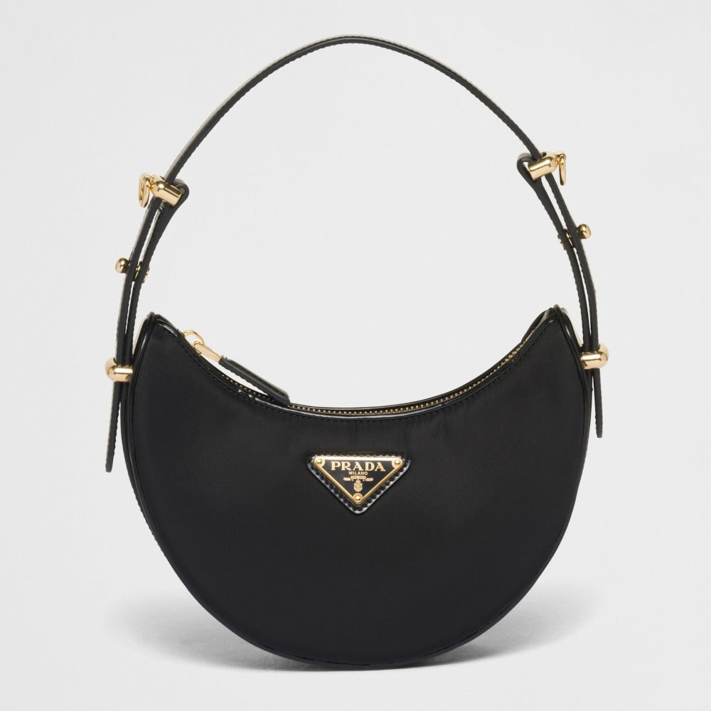 PRD Arqu? Re-Nylon and brushed leather mini shoulder bag