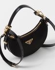 PRD Arqu? Re-Nylon and brushed leather mini shoulder bag