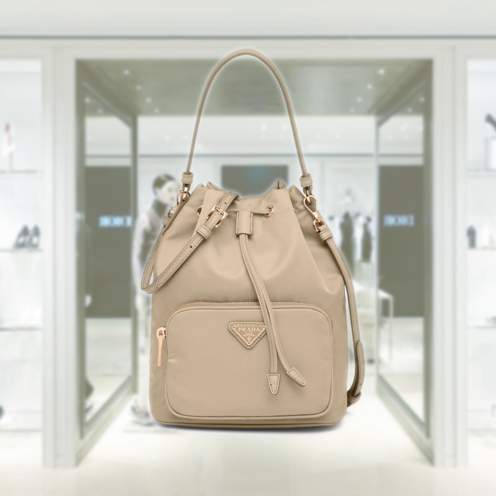 PRD Duet Re-Nylon bucket bag