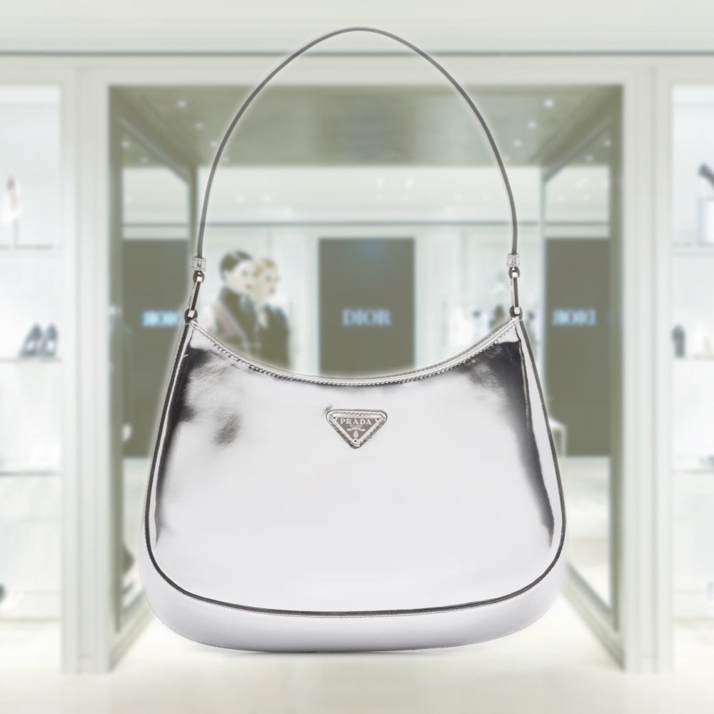 PRD Cleo brushed leather shoulder bag