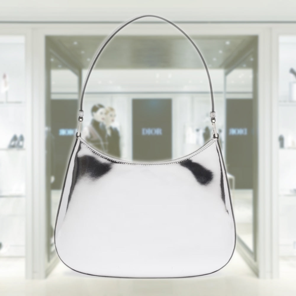 PRD Cleo brushed leather shoulder bag