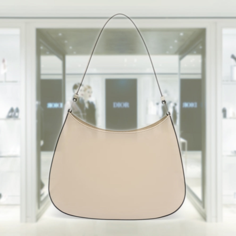 PRD Cleo brushed leather shoulder bag