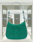 PRD Cleo satin bag with crystals