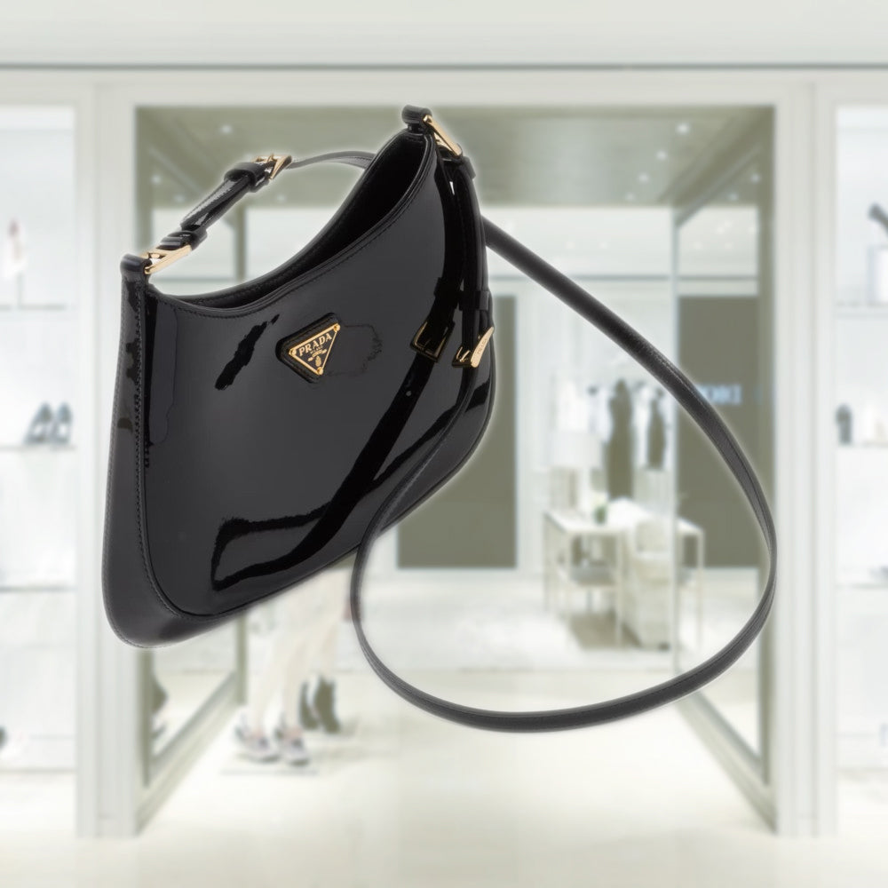 PRD Cleo patent leather bag