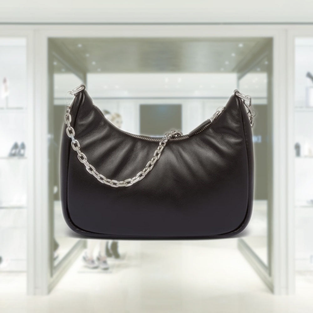Padded nappa-leather PRD Re-Edition 2005 shoulder bag