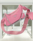 Padded nappa-leather PRD Re-Edition 2005 shoulder bag