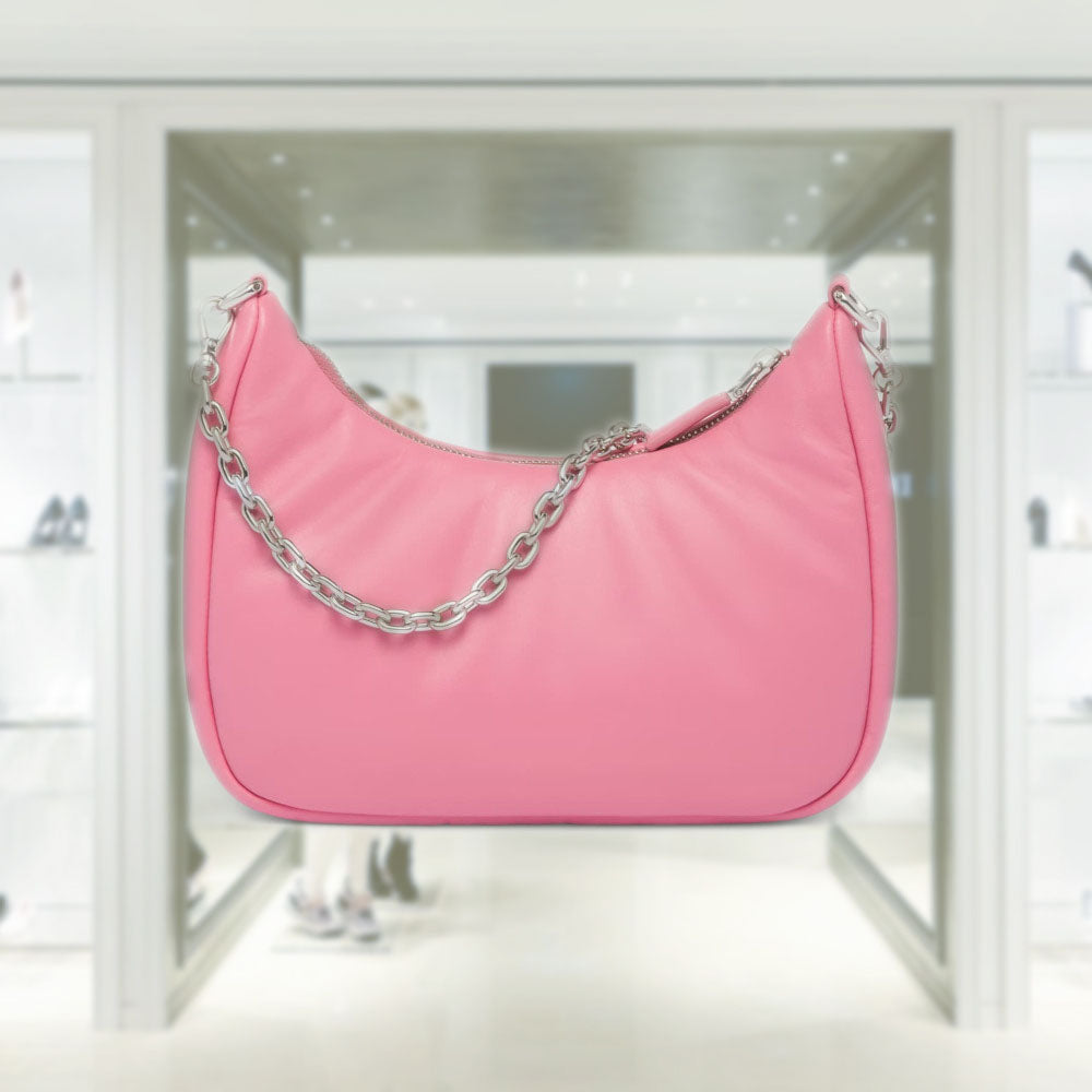 Padded nappa-leather PRD Re-Edition 2005 shoulder bag