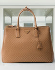 Extra-large PRD Galleria studded leather bag