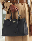 Large PRD Galleria leather bag