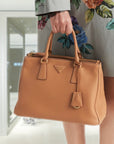 Large PRD Galleria leather bag