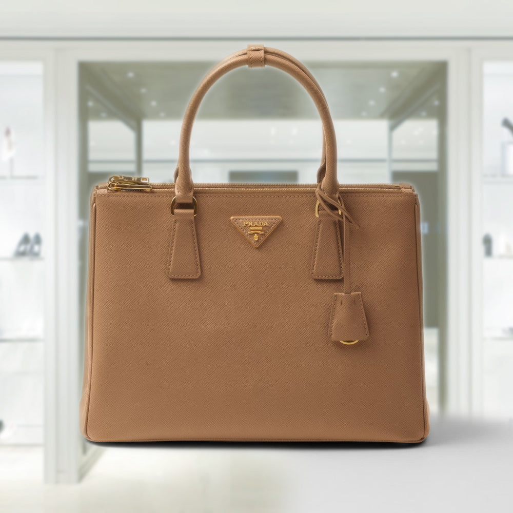 Large PRD Galleria Saffiano leather bag