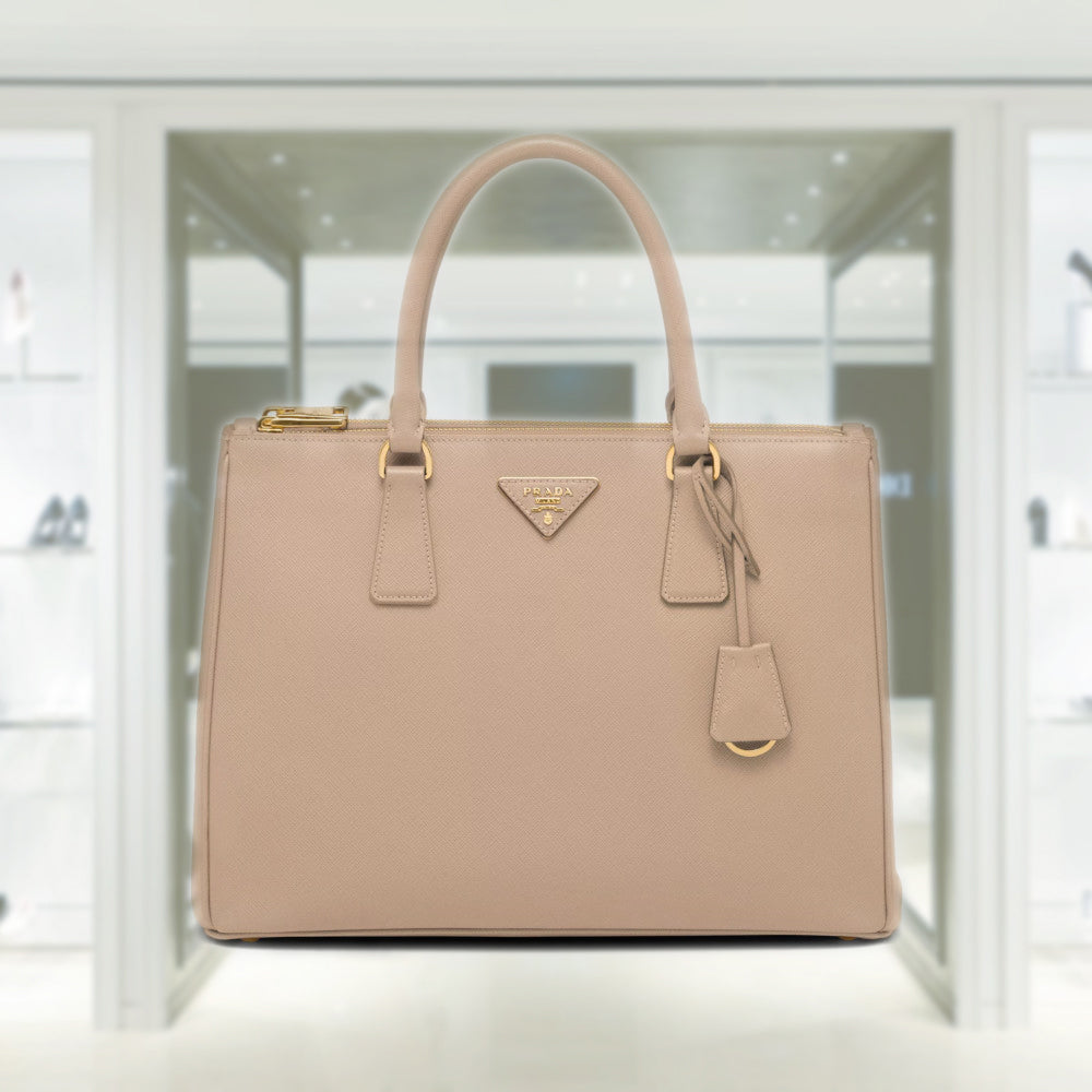 Large PRD Galleria Saffiano leather bag