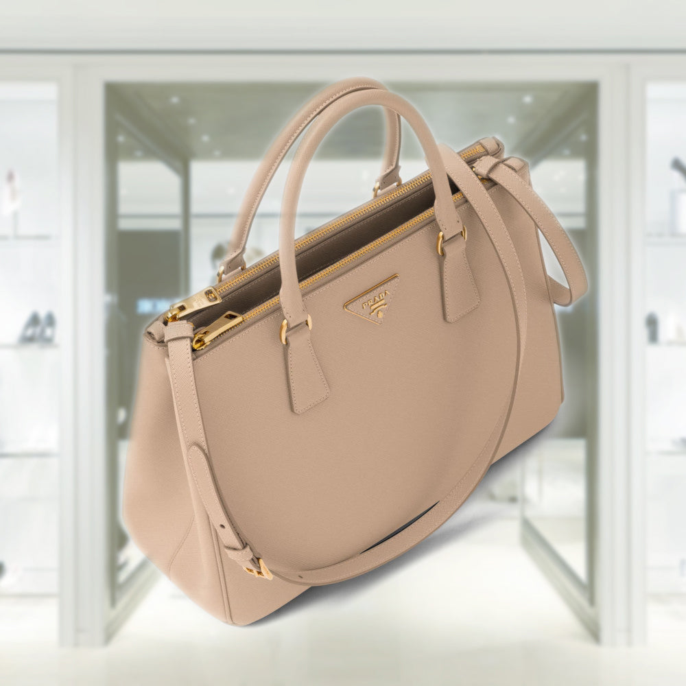 Large PRD Galleria Saffiano leather bag