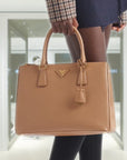 Large PRD Galleria Saffiano leather bag