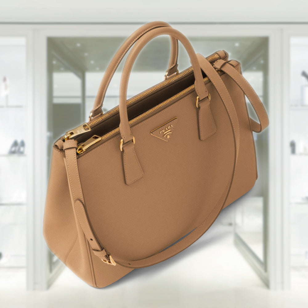 Large PRD Galleria Saffiano leather bag