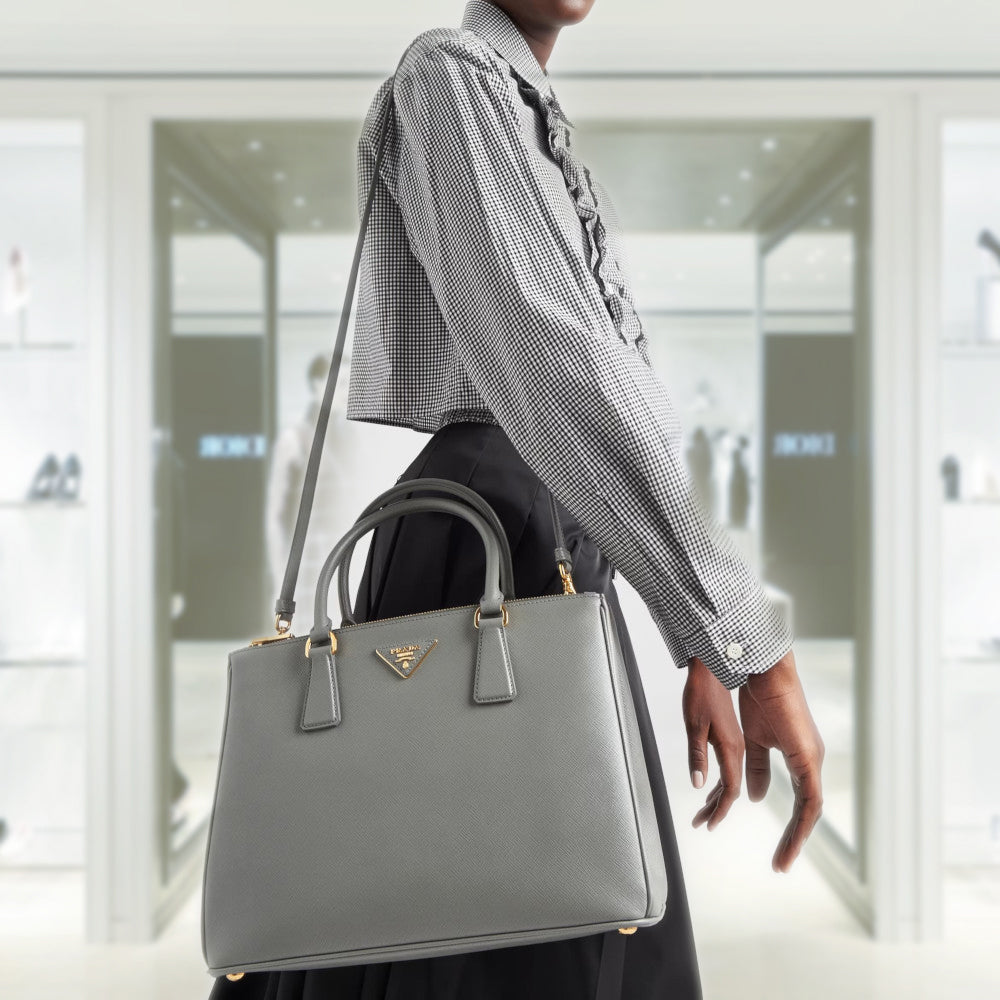 Large PRD Galleria Saffiano leather bag