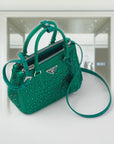 PRD Galleria satin mini-bag with crystals