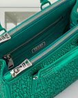 PRD Galleria satin mini-bag with crystals