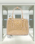 PRD Galleria satin mini-bag with crystals