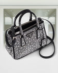 PRD Galleria satin mini-bag with crystals