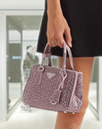 PRD Galleria satin mini-bag with crystals