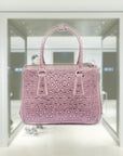 PRD Galleria satin mini-bag with crystals