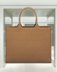Medium leather PRD Symbole bag with topstitching