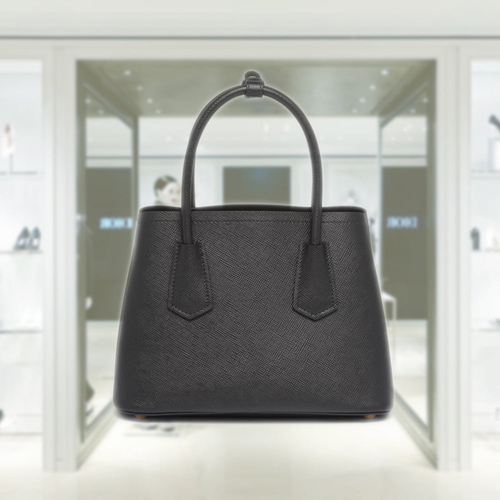 PRD Double Saffiano leather mini bag