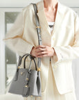 PRD Double Saffiano leather mini bag