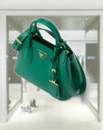 PRD Double Saffiano leather mini bag