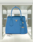 PRD Double Saffiano leather mini bag