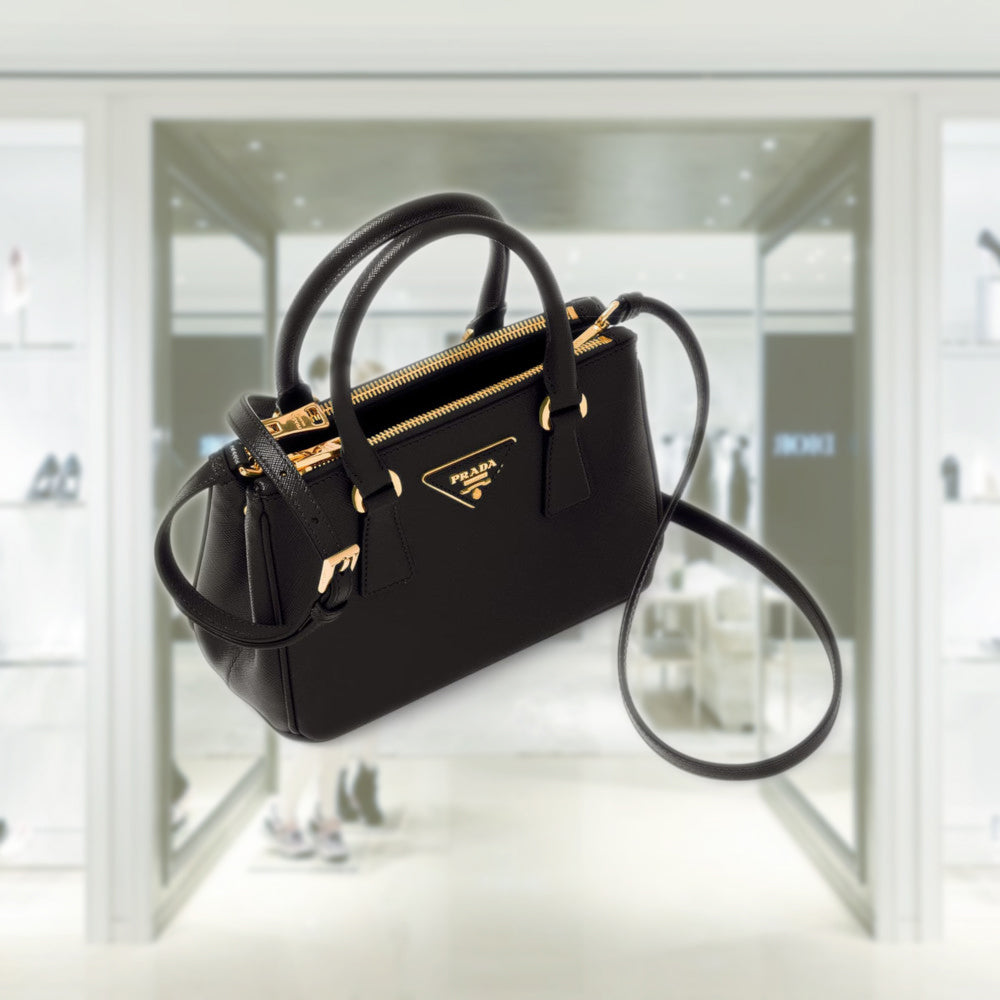 PRD Galleria Saffiano leather mini-bag