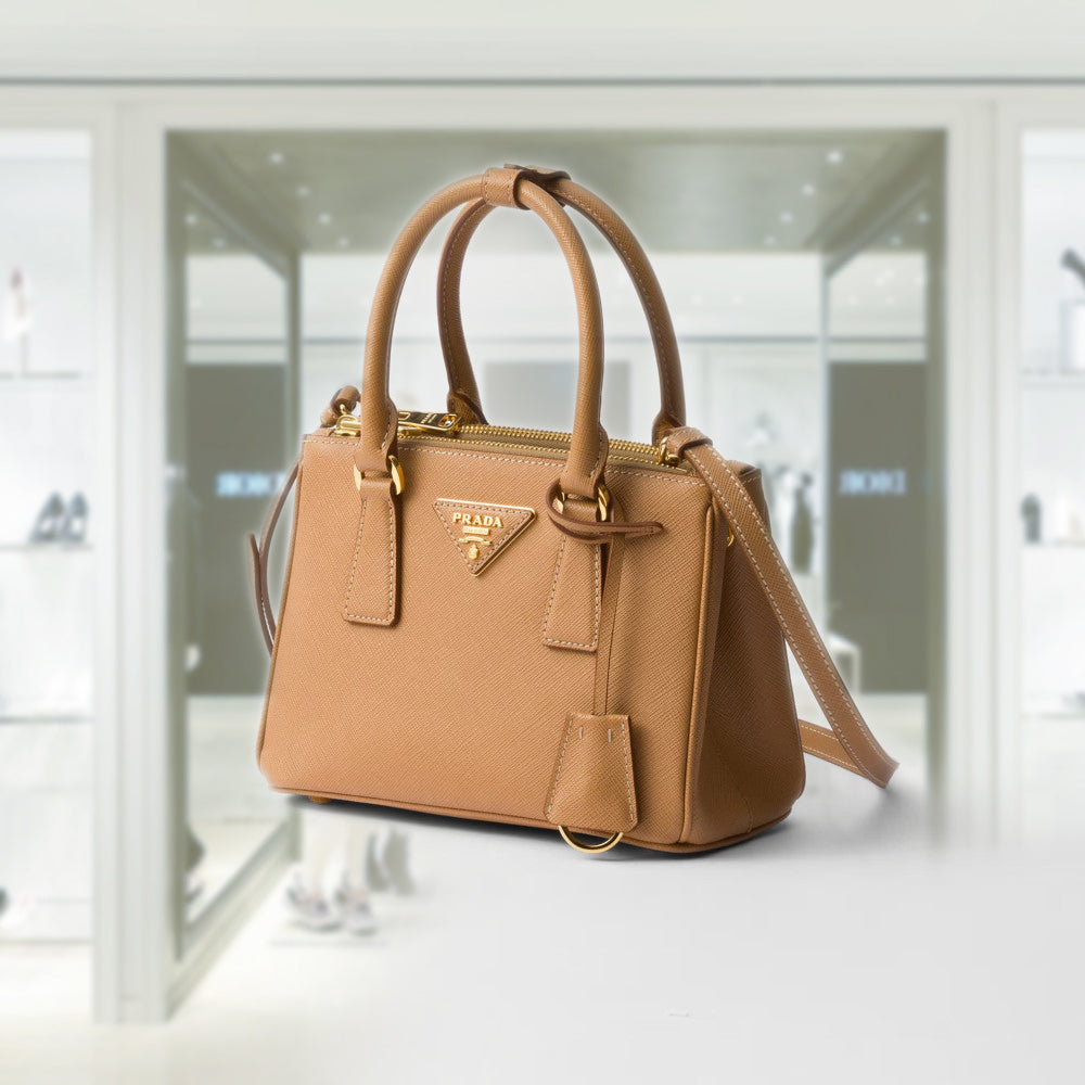 PRD Galleria Saffiano leather mini-bag