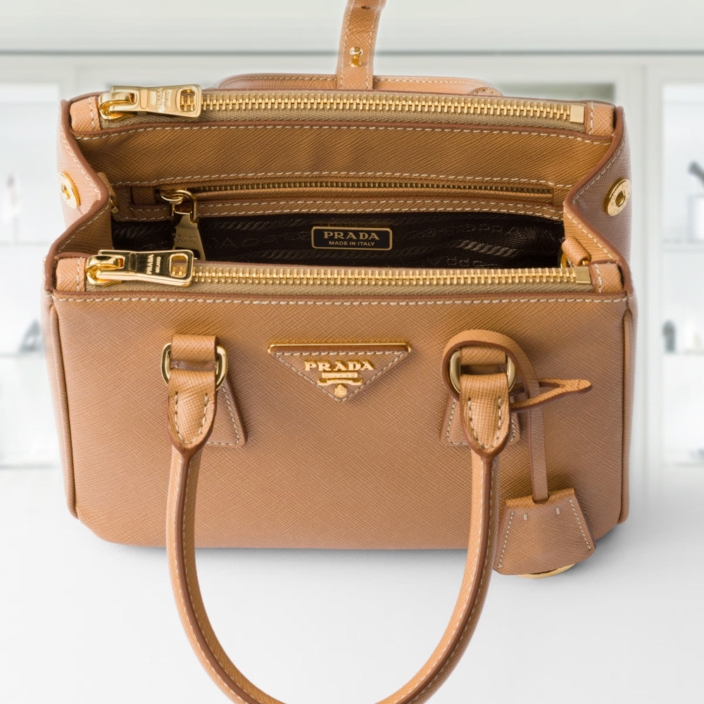 PRD Galleria Saffiano leather mini-bag