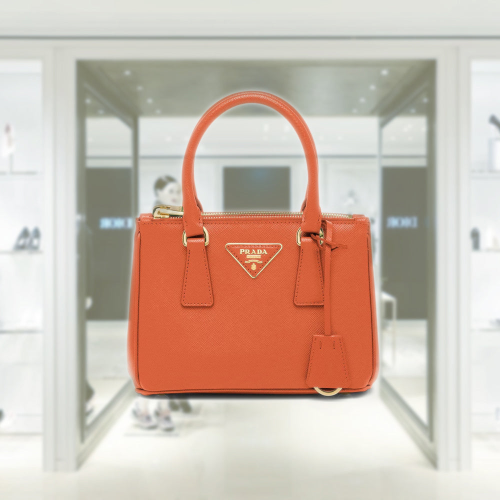 PRD Galleria Saffiano leather mini-bag