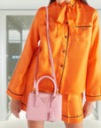 PRD Galleria Saffiano leather mini-bag