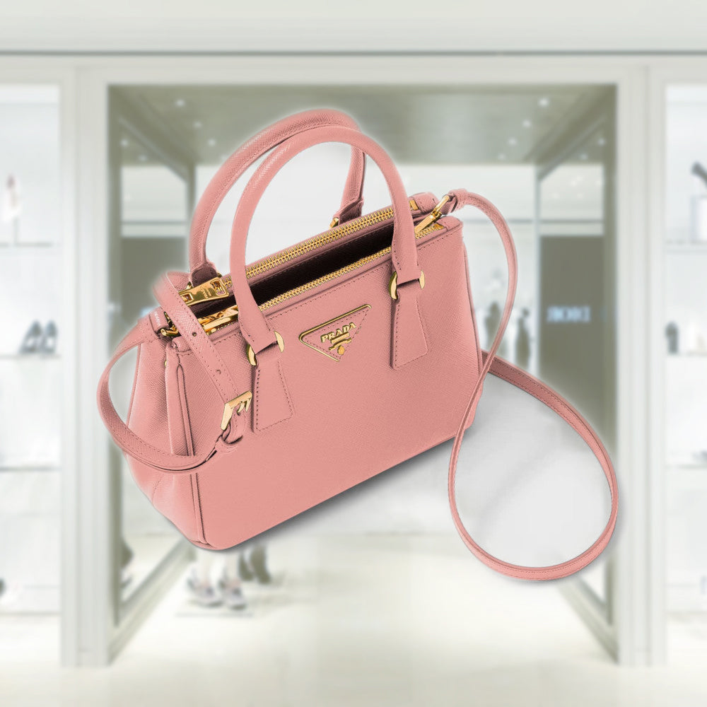 PRD Galleria Saffiano leather mini-bag