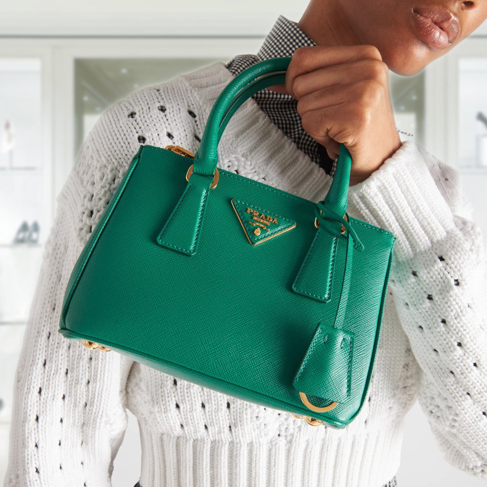 PRD Galleria Saffiano leather mini-bag