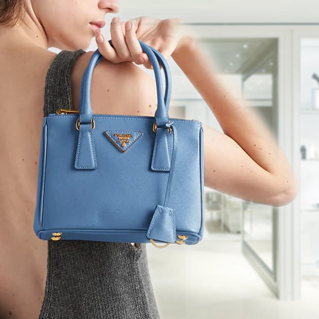 PRD Galleria Saffiano leather mini-bag