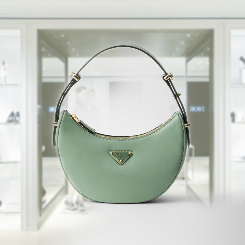 PRD Arque leather shoulder bag