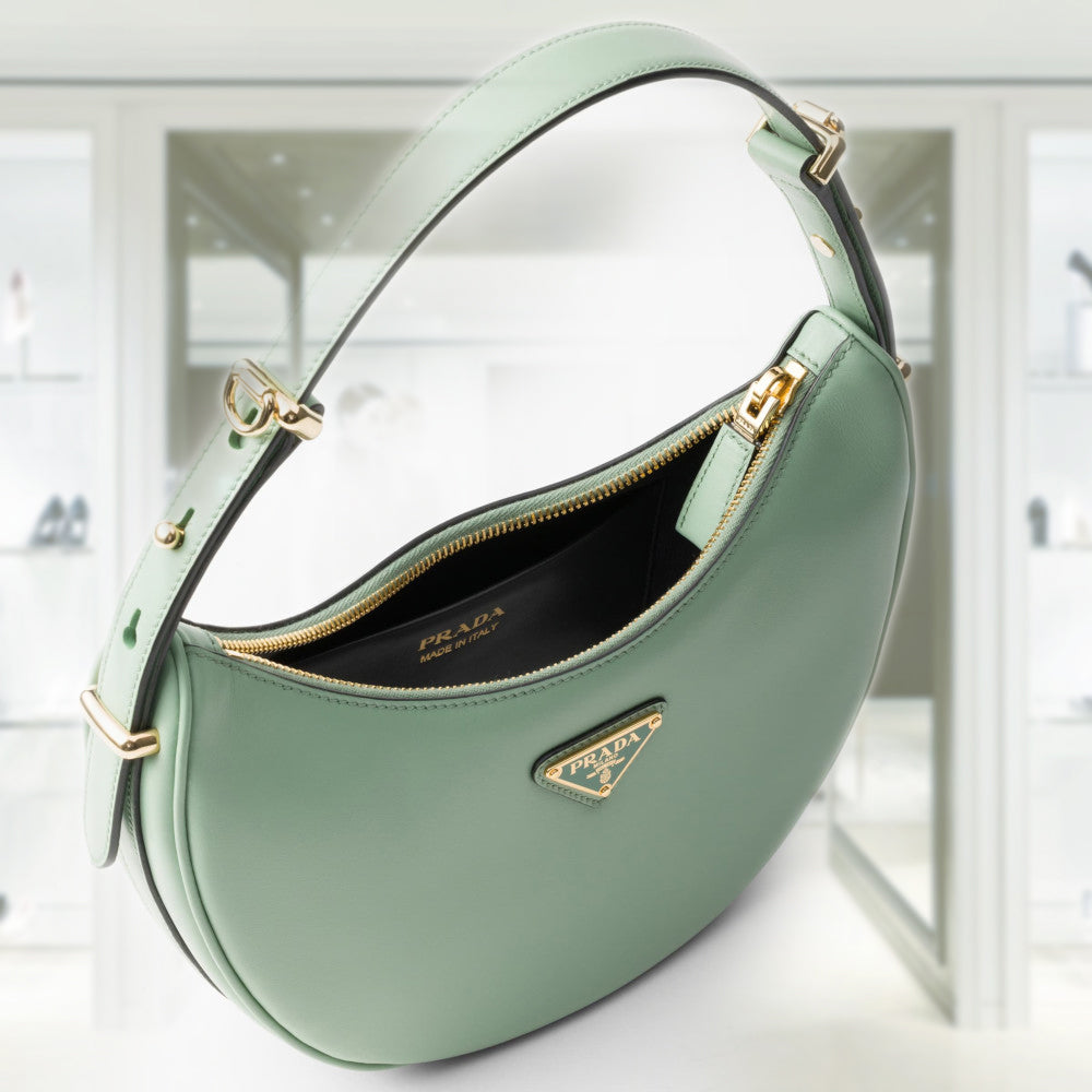 PRD Arque leather shoulder bag