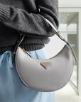 PRD Arque leather shoulder bag