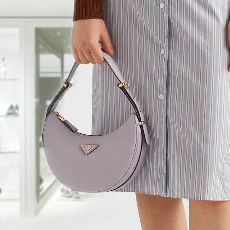 PRD Arque leather shoulder bag