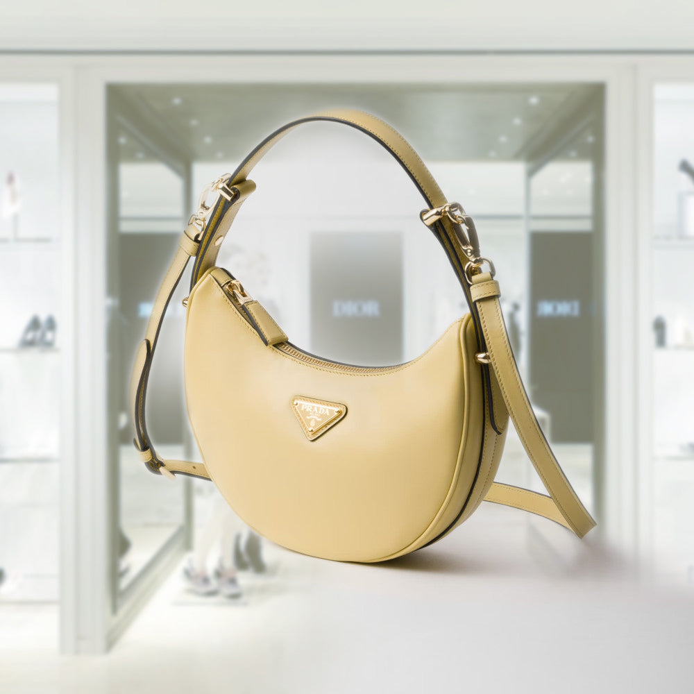 PRD Arque leather shoulder bag