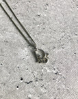Christian D1OR CD Logo Necklace Silver Vintage 3ym4wx