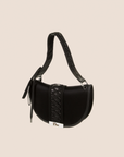 CHRISTIAN D1OR ADMIT IT BLACK SILK CORSET BAG