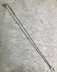Christian D1OR CD Logo Necklace Silver Vintage 3ym4wx