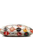 BBERRY Bottle Cap Logo Nylon Leather Handbag