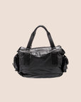 CHRISTIAN D1OR 2006 BLACK SUEDE REBELLE HOBO BAG