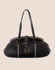 CHRISTIAN D1OR BLACK FRAME DETECTIVE BAG